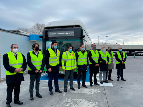 LA COMUNIDAD DE MADRID PONE EN MARCHA EL PRIMER AUTOBÚS IMPULSADO CON HIDRÓGENO EN LA REGIÓN